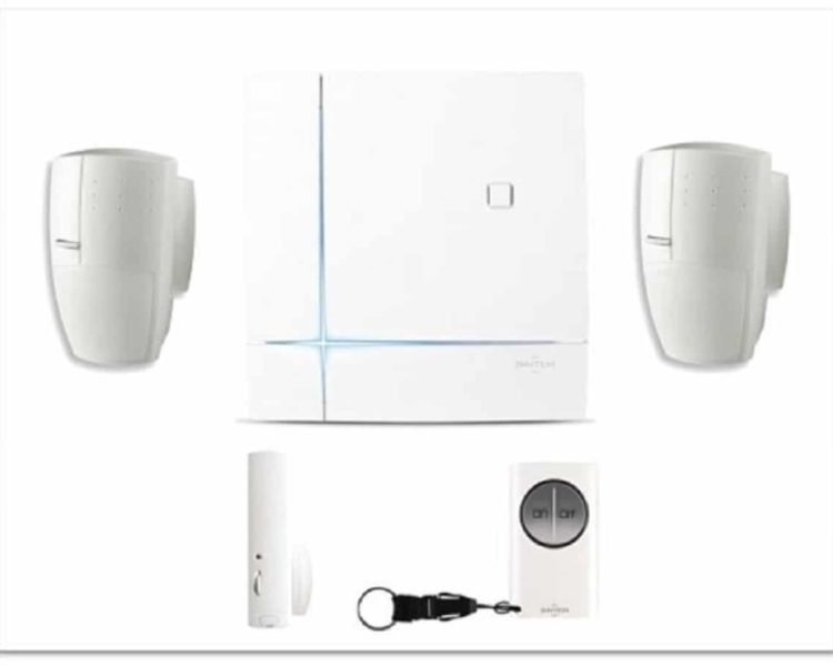 Pack alarme Daitem - Ensemble E-Nova - Pack N°4